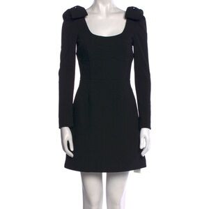 Rebecca Vallance Black Long sleeve dress